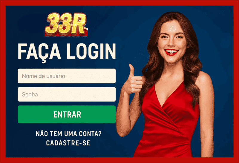 Criar uma nova Conta no plataforma 33R